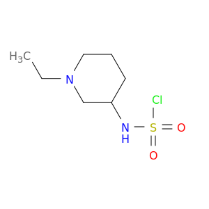 Sulfamoyl chloride, (1-ethyl-3-piperidinyl)-
