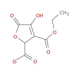 2,3-Furandicarboxylic acid, 2,5-dihydro-4-hydroxy-5-oxo-, 3-ethyl ester