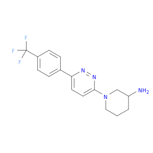 3-Piperidinamine, 1-[6-[4-(trifluoromethyl)phenyl]-3-pyridazinyl]-