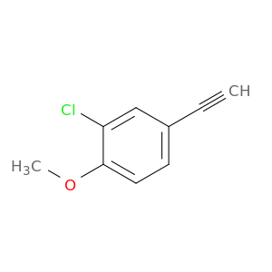 2-氯-4-乙炔基-1-甲氧基苯