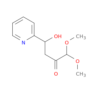 2-Butanone, 4-hydroxy-1,1-dimethoxy-4-(2-pyridinyl)-