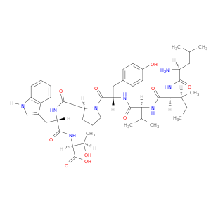 L-Threonine, L-leucyl-L-isoleucyl-L-valyl-L-tyrosyl-L-prolyl-L-tryptophyl-