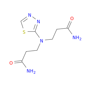 Propanamide, 3,3'-(1,3,4-thiadiazol-2-ylimino)bis-