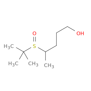 1-Pentanol, 4-[(1,1-dimethylethyl)sulfinyl]-
