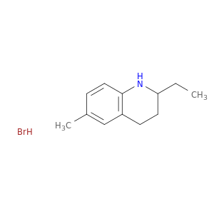Quinoline, 2-ethyl-1,2,3,4-tetrahydro-6-methyl-, hydrobromide