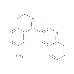 Quinoline, 3-(3,4-dihydro-7-methyl-1-isoquinolinyl)-