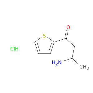 3-amino-1-(thiophen-2-yl)butan-1-one hydrochloride