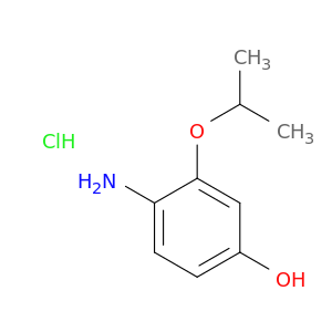 4-amino-3-(propan-2-yloxy)phenol hydrochloride