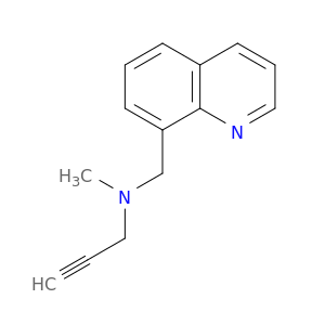 N-(8-QUINOLYLMETHYL)-N-METHYL-2-PROPYNYLAMINE