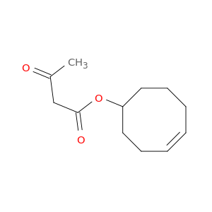 Butanoic acid, 3-oxo-, 4-cycloocten-1-yl ester