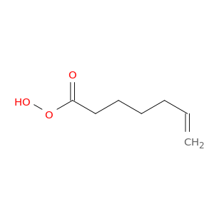 6-Hepteneperoxoic acid