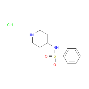N-Piperidin-4-ylbenzenesulfonamide Hydrochloride