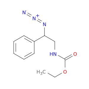 Carbamic acid, (2-azido-2-phenylethyl)-, ethyl ester