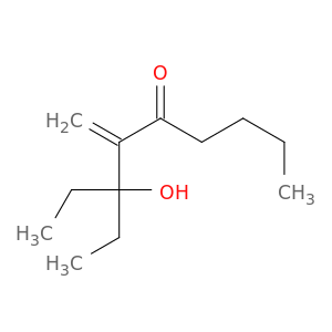 5-Nonanone, 3-ethyl-3-hydroxy-4-methylene-