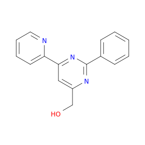 4-Pyrimidinemethanol, 2-phenyl-6-(2-pyridinyl)-