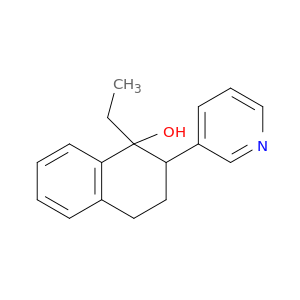 1-ETHYL-2-(PYRIDIN-3-YL)-1,2,3,4-TETRAHYDRO-NAPHTHALEN-1-OL