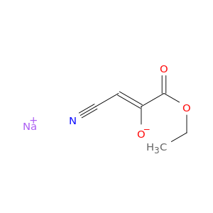 (E)-1-氰基-3-乙氧基-3-氧代丙-1-烯-2-醇钠