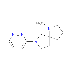 1,7-Diazaspiro[4.4]nonane, 1-methyl-7-(3-pyridazinyl)-