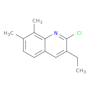 2-Chloro-7,8-dimethyl-3-ethylquinoline