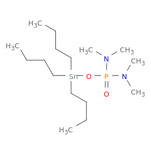 4-Oxa-2-aza-3-phospha-5-stannanonan-3-amine,5,5-dibutyl-N,N,2-trimethyl-, 3-oxide (9CI)