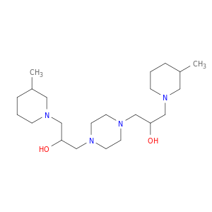 1,4-Piperazinediethanol,a1,a4-bis[(3-methyl-1-piperidinyl)methyl]-