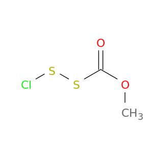 Disulfide, chloro methoxycarbonyl
