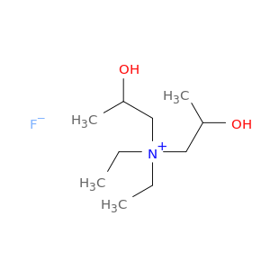1-Propanaminium, N,N-diethyl-2-hydroxy-N-(2-hydroxypropyl)-, fluoride