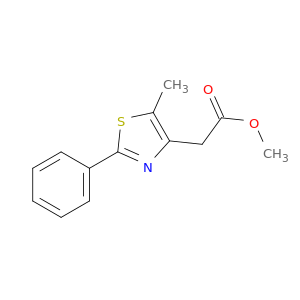 2-(5-甲基-2-苯基-1,3-噻唑-4-基)乙酸甲酯