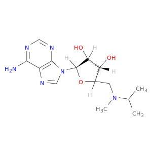 Adenosine, 5'-deoxy-5'-[methyl(1-methylethyl)amino]-