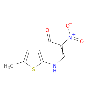 2-Propenal, 3-[(5-methyl-2-thienyl)amino]-2-nitro-