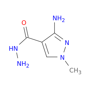 1H-Pyrazole-4-carboxylicacid, 3-amino-1-methyl-, hydrazide