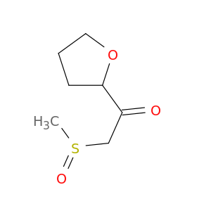 Ethanone, 2-(methylsulfinyl)-1-(tetrahydro-2-furanyl)-