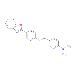 Benzenamine, 4-[2-[4-(2-benzoxazolyl)phenyl]ethenyl]-N,N-dimethyl-
