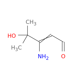 2-Pentenal, 3-amino-4-hydroxy-4-methyl-
