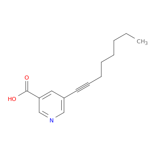 5-(1-八十-1-基)-3-吡啶羧酸