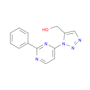 1H-1,2,3-Triazole-5-methanol, 1-(2-phenyl-4-pyrimidinyl)-