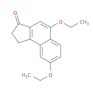 3H-Benz[e]inden-3-one, 5,8-diethoxy-1,2-dihydro-