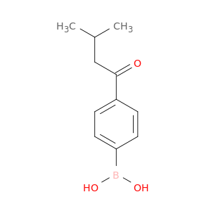 (4-(3-Methylbutanoyl)phenyl)boronic acid