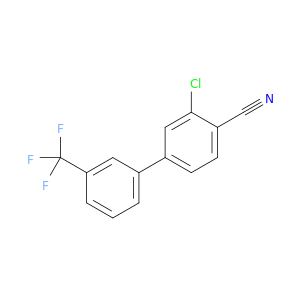 2-Chloro-4-[3-(trifluoromethyl)phenyl]benzonitrile