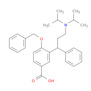 4-(苄氧基)-3-(3-(二异丙基氨基)-1-苯基丙基)苯甲酸