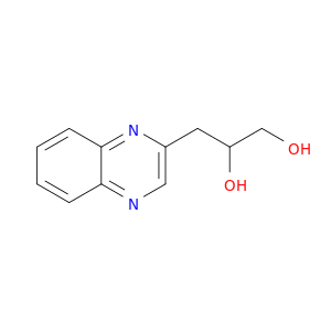 1,2-Propanediol, 3-(2-quinoxalinyl)-