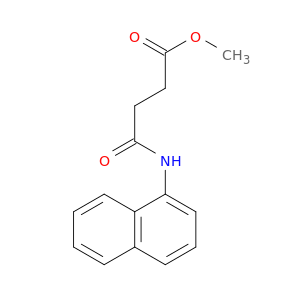 METHYL 3-(NAPHTHALEN-1-YLCARBAMOYL)PROPANOATE