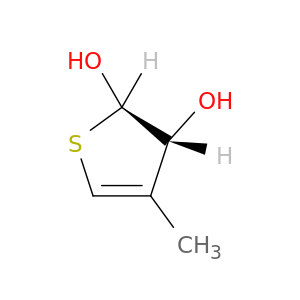 2,3-Thiophenediol, 2,3-dihydro-4-methyl-, trans-
