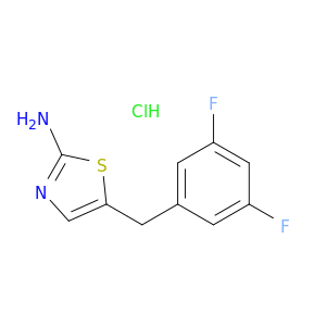 5-[(3,5-Difluorophenyl)methyl]-1,3-thiazol-2-amine hydrochloride
