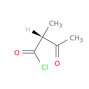 Butanoyl chloride, 2-methyl-3-oxo-, (R)-