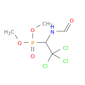Phosphonic acid, [2,2,2-trichloro-1-(formylamino)ethyl]-, dimethyl ester