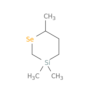 1-Selena-3-silacyclohexane, 3,3,6-trimethyl-
