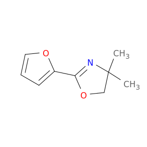 Oxazole, 2-(2-furanyl)-4,5-dihydro-4,4-dimethyl-