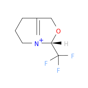 1H-Pyrrolo[1,2-c]oxazolium, 3,5,6,7-tetrahydro-3-(trifluoromethyl)-, (3R)-