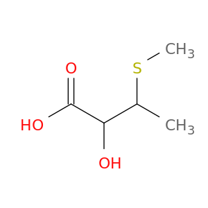Butanoic acid, 2-hydroxy-3-(methylthio)-